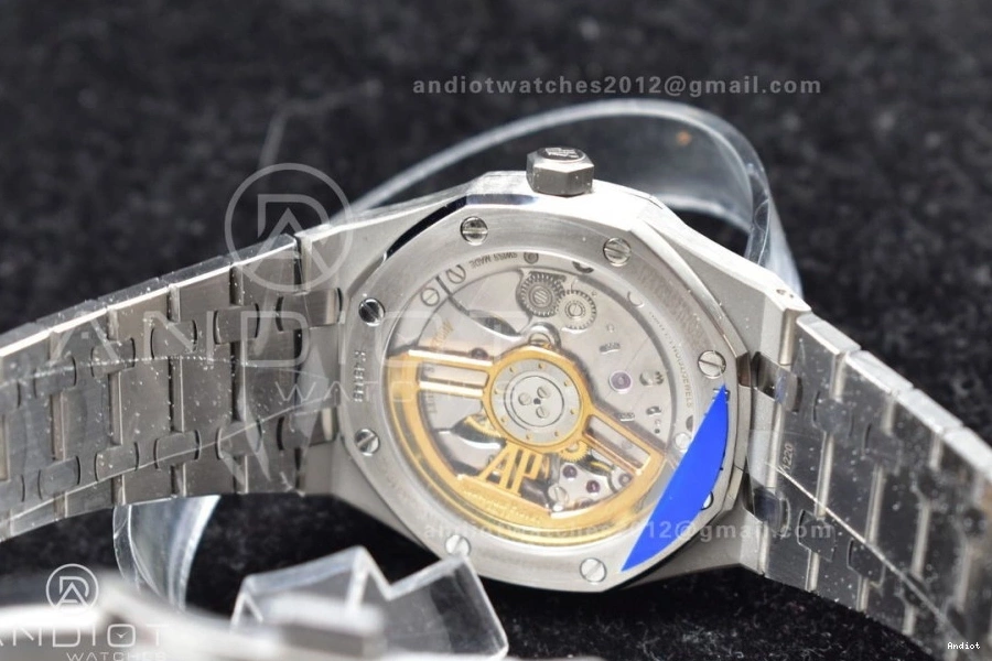 449 Best Royal Bracelet A4302 41mm White SS Edition APSF 15500 SS Super Clone Premium on Oak Dial Textured 1:1 0711